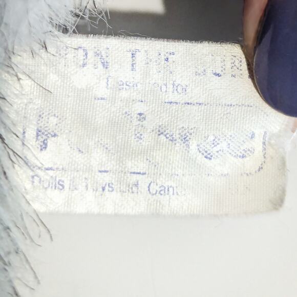 Vintage Baron the Burro Donkey Plush Pedigree Gray Stuffed Animal VTG Toy 11" - Picture 8 of 10